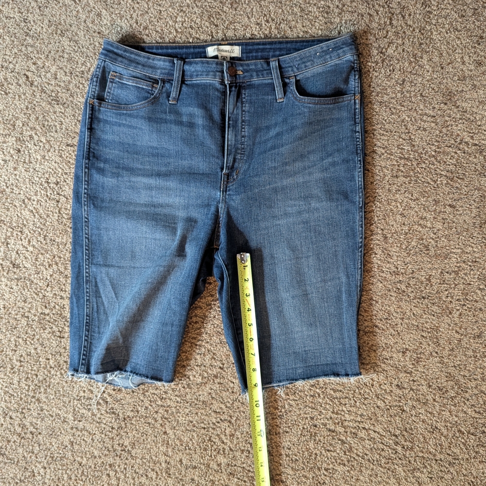 Madewell Dark and Light Blue Denim Jeans